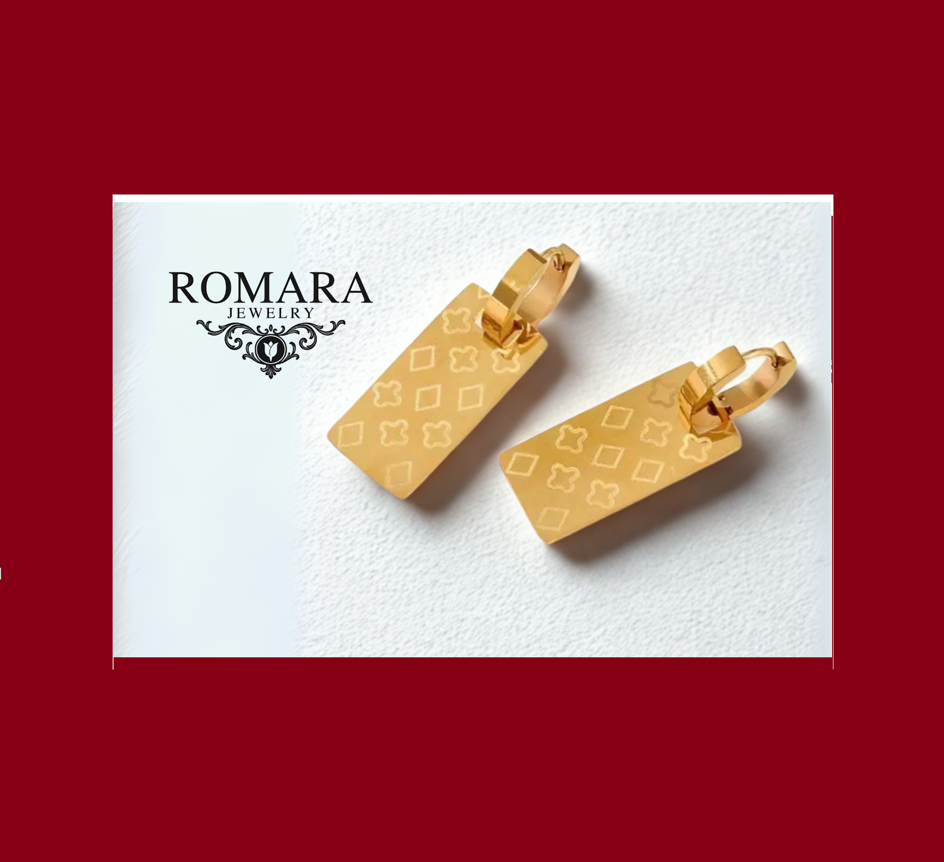 Aretes Nova Acero Inox 18kt