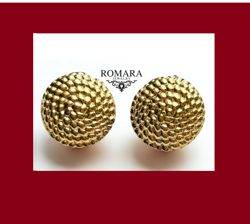 Aretes Solsticio Acero Inox 18kt